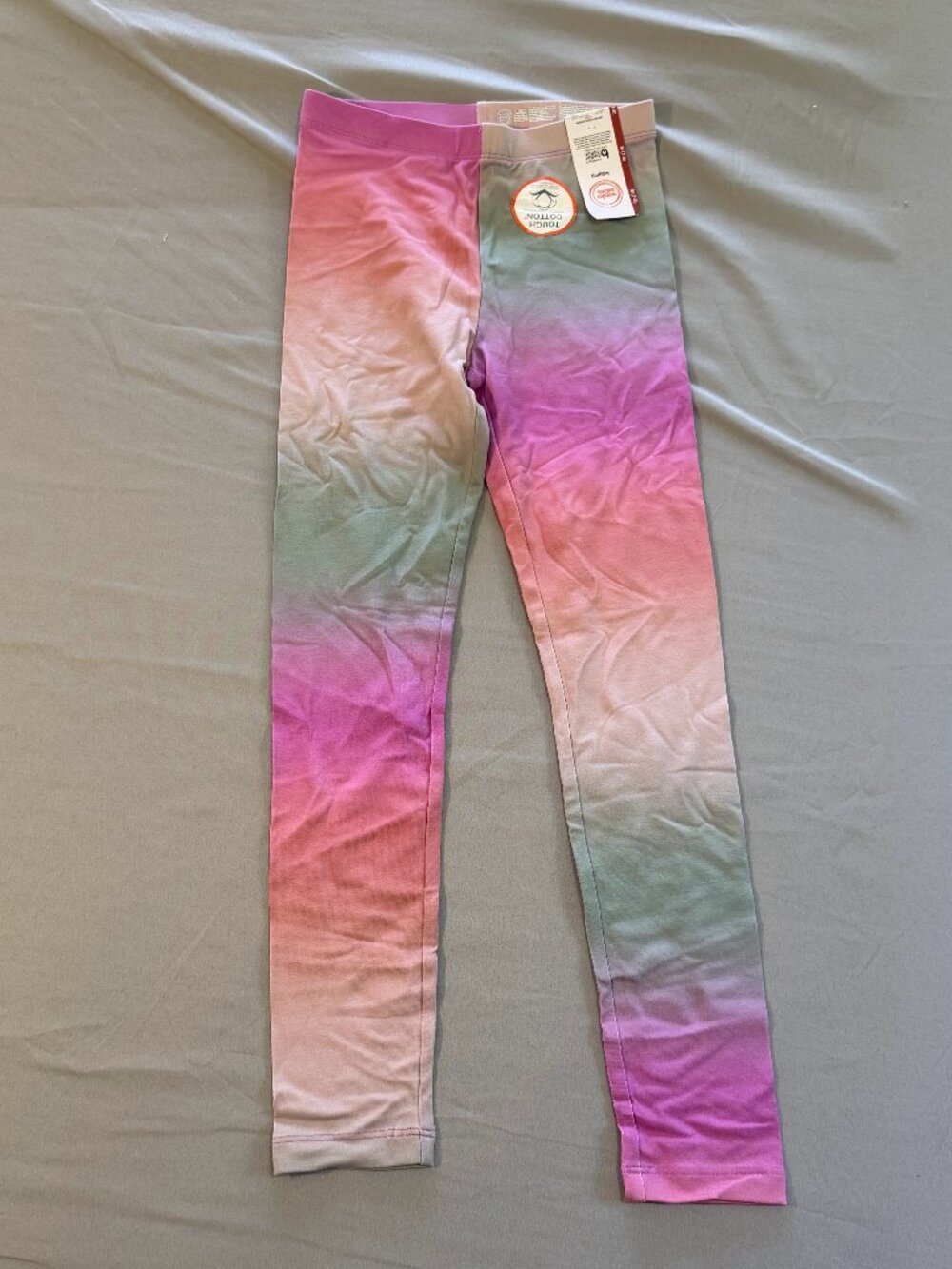 Wonder Nation Girls Kid Tough Legging Multicolored Ombré Size 7/8 New With Tags